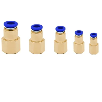 OD 4MM 6MM 8MM 10MM 12MM Pneumatic Connector (1/8'' 1/4'' 3/8'' 1/2'') Female thread Push In Fitting for Air Pipe joint
OD 4MM 6MM 8MM 10MM 12MM Pneumatic Connector (1/8'' 1/4'' 3/8'' 1/2'') Female thread Push In Fitting for Air Pipe joint