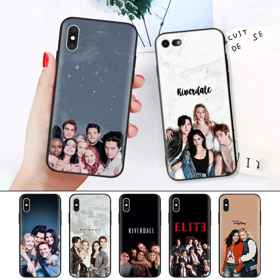 

Black Rubber Soft Silicone Case Bag Cover for iPhone XS XR X 7 8 6 6S 5C 5E 5S 5 Plus Max Shell Fundas Coque Core Elite TV