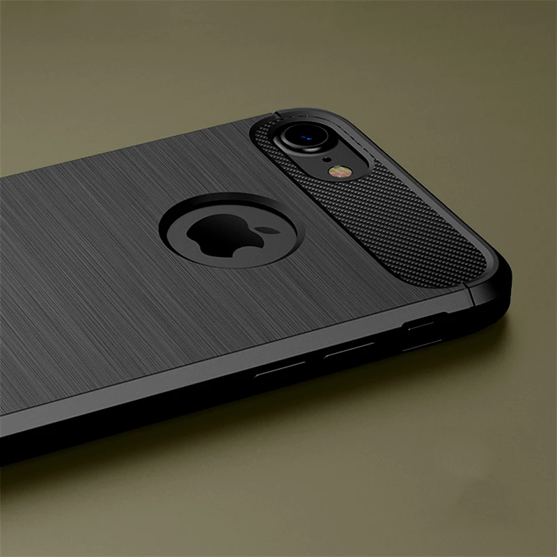 Fiber Case for iPhone 7 8 6 6S Plus Silicone Bumper Back Cover for iPhone On X XS Max XR 5S 5 SE 5SE Soft Black Coque Fundas
Fiber Case for iPhone 7 8 6 6S Plus Silicone Bumper Back Cover for iPhone On X XS Max XR 5S 5 SE 5SE Soft Black Coque Fundas