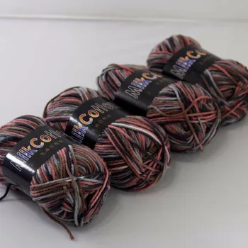 Multi Color 4Skeinsx50g Soft Cotton Wool DIY Socks Scarf Knitwear Wrap Kraft yarn Dark Mixed color 2075-23
Multi Color 4Skeinsx50g Soft Cotton Wool DIY Socks Scarf Knitwear Wrap Kraft yarn Dark Mixed color 2075-23