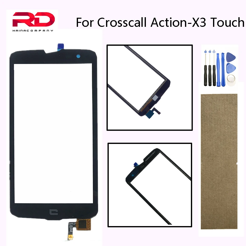 Phone Sensor Touchscreen For CROSSCALL Core x3 Touch Screen Digitizer front glass lens panel sensor with tape
Phone Sensor Touchscreen For CROSSCALL Core x3 Touch Screen Digitizer front glass lens panel sensor with tape