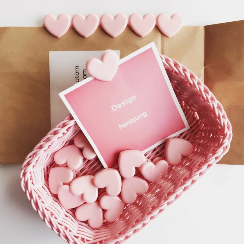 10 Pcs/lot Kawaii Heart Shape Pink Color Mini Plastic Binder Clips Notes Letter Paper Clip Office Supplies
10 Pcs/lot Kawaii Heart Shape Pink Color Mini Plastic Binder Clips Notes Letter Paper Clip Office Supplies
