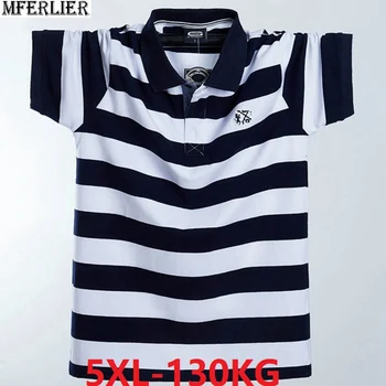 summer men classic striped t-shirts short sleeve turn down collar button office cotton tshirts plus size big 4XL 5XL tees 50 52
summer men classic striped t-shirts short sleeve turn down collar button office cotton tshirts plus size big 4XL 5XL tees 50 52