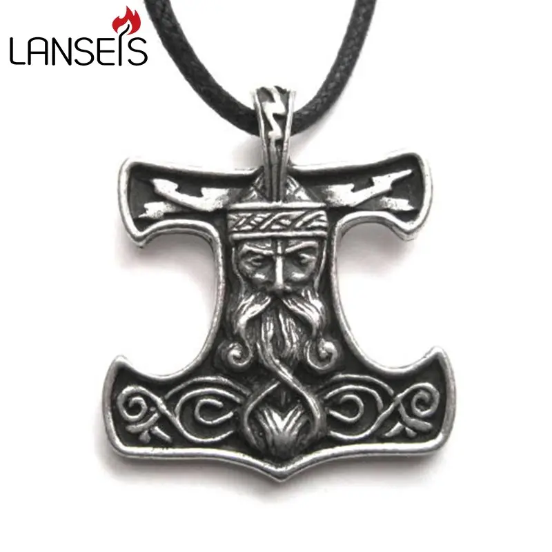 10pcs norse Thors Hammer Norse Amulet Cord Necklace viking pendant necklace men jewelry
10pcs norse Thors Hammer Norse Amulet Cord Necklace viking pendant necklace men jewelry