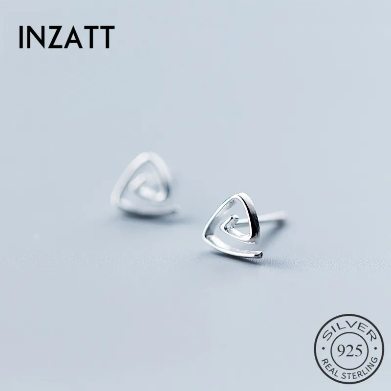 INZATT Punk Geometric Spiral Stud Earrings Minimalist 925 Sterling Silver For Women Birthday Party Jewelry Accessories Gift
INZATT Punk Geometric Spiral Stud Earrings Minimalist 925 Sterling Silver For Women Birthday Party Jewelry Accessories Gift