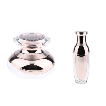 Makeup Container Set,50g Cosmetics Jar Pot Bottle with 100ml Liquid Pump Spray Bottle for Makeup Cosmetic DIY
Makeup Container Set,50g Cosmetics Jar Pot Bottle with 100ml Liquid Pump Spray Bottle for Makeup Cosmetic DIY