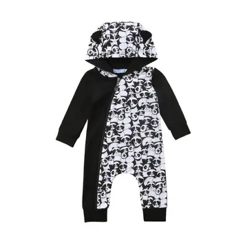 Lovely Baby Romper Panda Print Baby Boys Girls Hooded Zipper Jumpsuit Toddler Baby Cotton Blend Romper Jumpsuit Outfits Clothes
Lovely Baby Romper Panda Print Baby Boys Girls Hooded Zipper Jumpsuit Toddler Baby Cotton Blend Romper Jumpsuit Outfits Clothes