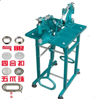 Punch Button Press Machines /Maker Foot Hand Press Machine for Metal Snap button ,Eyelets , Rivet ,Make holes
Punch Button Press Machines /Maker Foot Hand Press Machine for Metal Snap button ,Eyelets , Rivet ,Make holes