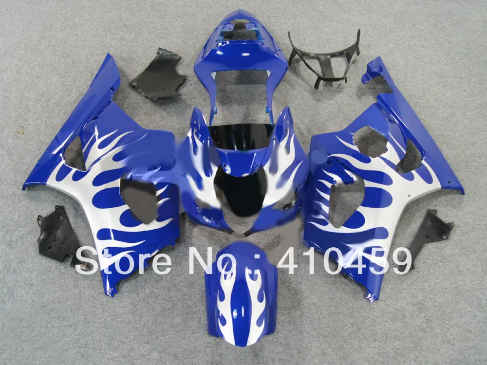 100% Brand new Fairing kit for SUZUKI GSXR1000 GSX-R1000 GSXR 1000 K3 03 04 2003 2004 blue white Racing Fairings set SG63 
100% Brand new Fairing kit for SUZUKI GSXR1000 GSX-R1000 GSXR 1000 K3 03 04 2003 2004 blue white Racing Fairings set SG63