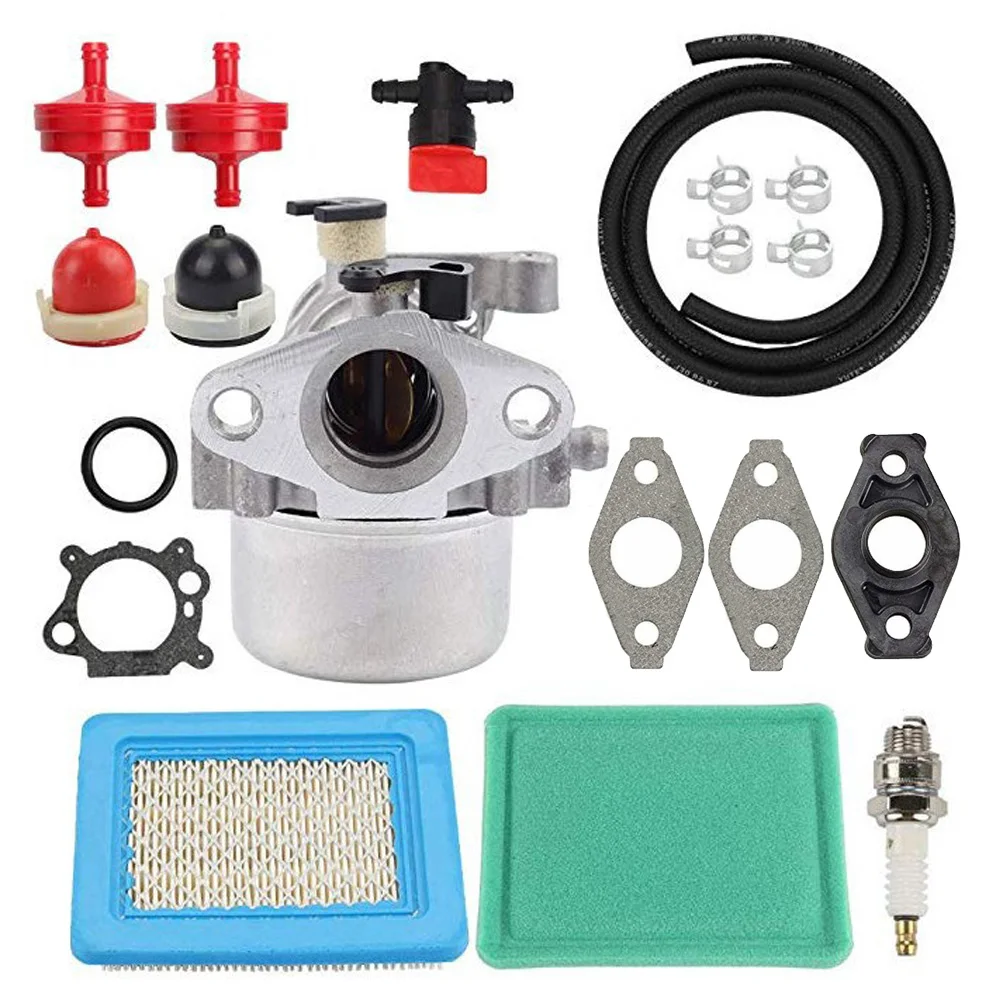 Air Filter Carburetor Kit Shut off Valve For Briggs & Stratton 790845 Prefilter Gasket Black oil cup Spark plug
Air Filter Carburetor Kit Shut off Valve For Briggs & Stratton 790845 Prefilter Gasket Black oil cup Spark plug