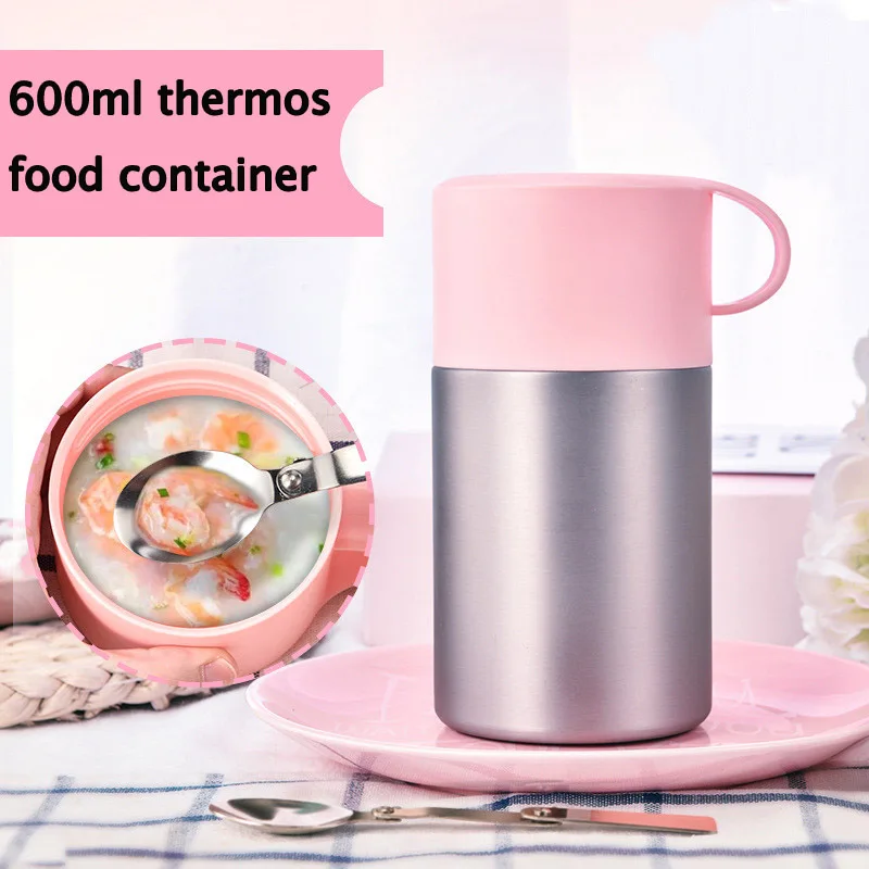 stainless steel thermos food container inox folden spoon termos kids flask lunch box bento thermo pink outdoor insulate jar
stainless steel thermos food container inox folden spoon termos kids flask lunch box bento thermo pink outdoor insulate jar