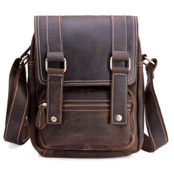 Leather Men's Satchel Bag imported head layer Crazy Horse Leather male bag single shoulder bag business bag 3554
Leather Men's Satchel Bag imported head layer Crazy Horse Leather male bag single shoulder bag business bag 3554
