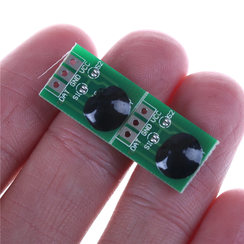 DC2.2V-5.5V Touch Button Module Capacitor Type Inching / Latch Touch Switch Sensor 15.4*11.4mm
DC2.2V-5.5V Touch Button Module Capacitor Type Inching / Latch Touch Switch Sensor 15.4*11.4mm