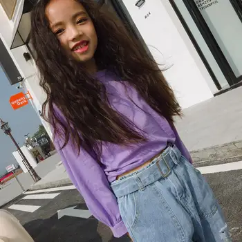 2019 Korean style girls t-shirt full sleeve cotton bow fashion spring girls top 3-8t B294
2019 Korean style girls t-shirt full sleeve cotton bow fashion spring girls top 3-8t B294