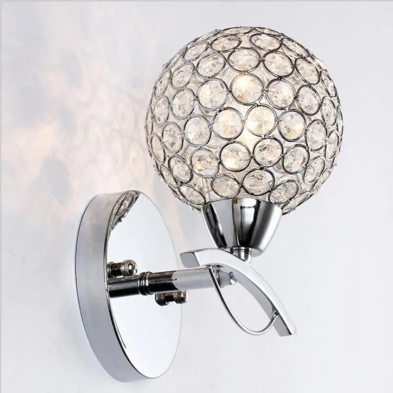 Modern Simple Crystal Wall Lamp Creative Fashion Bedroom Bedside Lamp Restaurant Hall Lantern Kitchen Sconce Wall Lights
Modern Simple Crystal Wall Lamp Creative Fashion Bedroom Bedside Lamp Restaurant Hall Lantern Kitchen Sconce Wall Lights