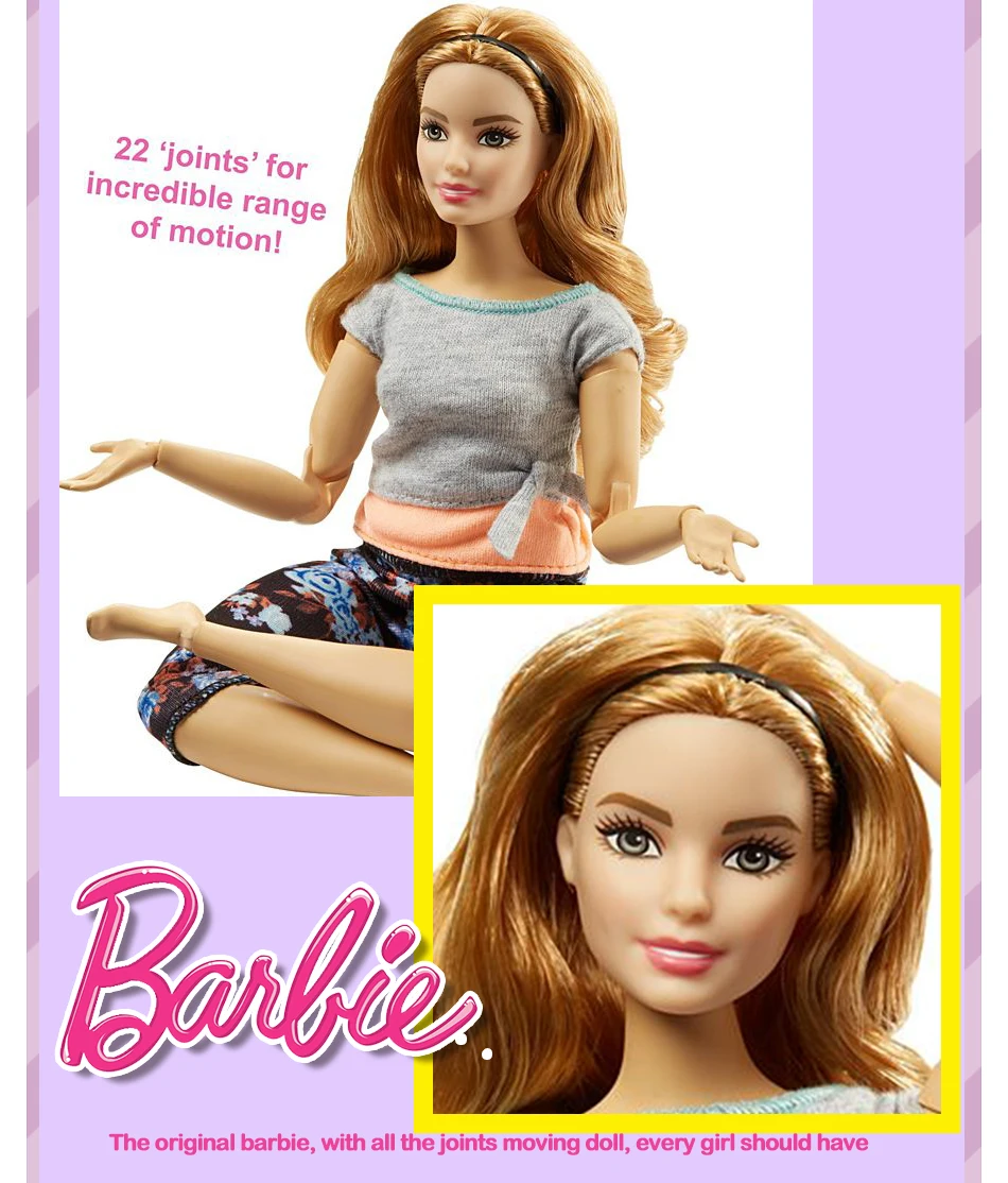 barbie with moving joints