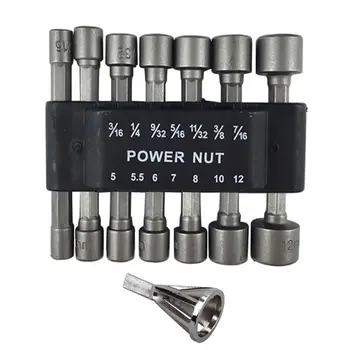 Stainless Steel External Chamfer Remove Burr Tool for Drill Bit Power Nut Driver Set Metric Socket Adapter for Wrench Screw Hex
Stainless Steel External Chamfer Remove Burr Tool for Drill Bit Power Nut Driver Set Metric Socket Adapter for Wrench Screw Hex