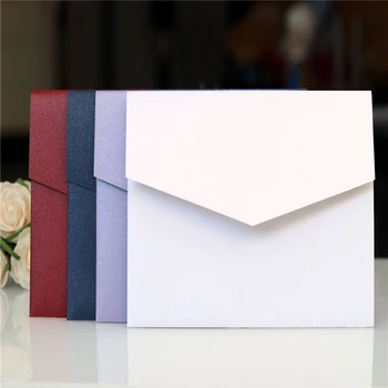 10 Pieces Marriage Invitations European Solid Color Wedding Invitation Card With Envelope And Inner page
10 Pieces Marriage Invitations European Solid Color Wedding Invitation Card With Envelope And Inner page