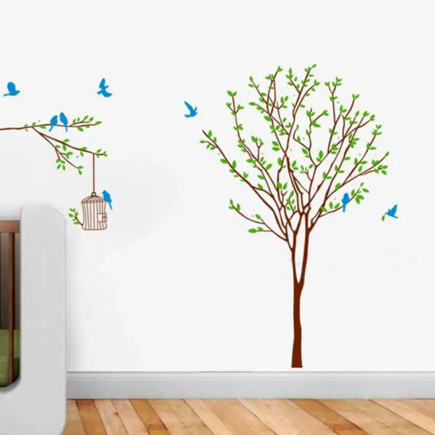 Flower Branch Tree Birdcage Height Measure Growth Chart Wall Stickers Home Decor Removable Mural Baby Poster Nursery Decal 805
Flower Branch Tree Birdcage Height Measure Growth Chart Wall Stickers Home Decor Removable Mural Baby Poster Nursery Decal 805