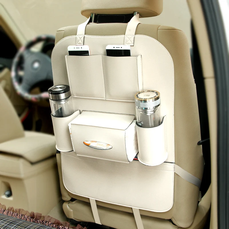 Car Seat Back Storage Bag Organizer Travel Box Pocket PU Leather Universal Stowing Tidying Protector Kids Drink Auto Accessoires
Car Seat Back Storage Bag Organizer Travel Box Pocket PU Leather Universal Stowing Tidying Protector Kids Drink Auto Accessoires