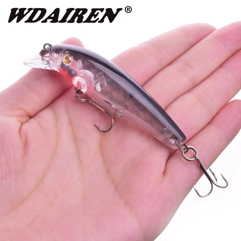 1Pcs Floating Minnow Fishing Lure 7cm 6.5g Wobblers Crankbait Artificial Hard Plastic Swimbait Bass Lures Fishing tackle WD-568
1Pcs Floating Minnow Fishing Lure 7cm 6.5g Wobblers Crankbait Artificial Hard Plastic Swimbait Bass Lures Fishing tackle WD-568