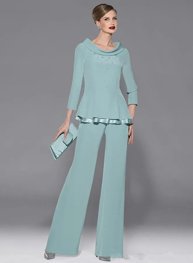 2019 Elegant Beaded Mother Of The Bride Pant Suits Two Pieces Plus Size Formal Wear Wedding Guest Party Dress
2019 Elegant Beaded Mother Of The Bride Pant Suits Two Pieces Plus Size Formal Wear Wedding Guest Party Dress