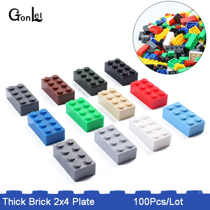 LEGO x 20 Blue Brick 1 x 8 NEW bulk lot 3008