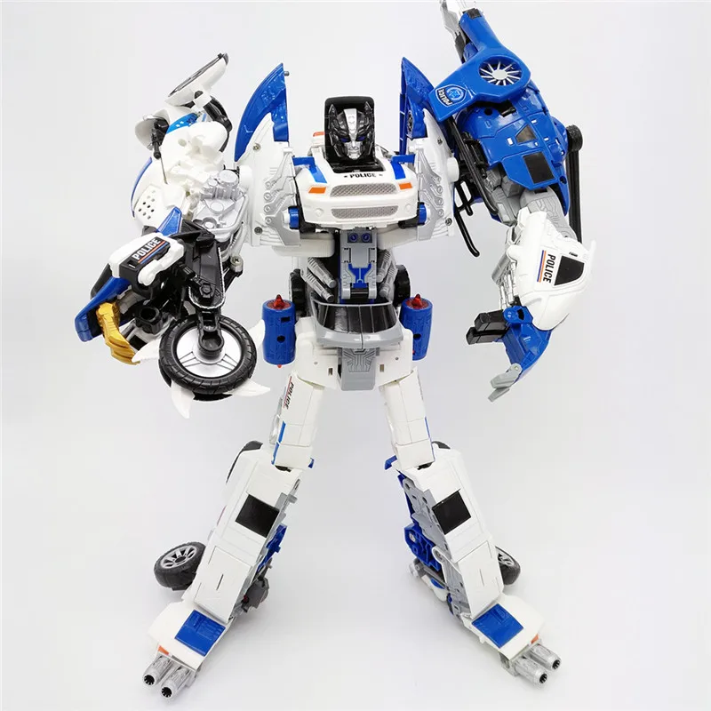 5 IN 1 Big Size 40CM Alloy Transformation Toy Boy Cool Robot Car Combintion Action Figure Motorcycle Aircraft Tank Model Kid Toy
5 IN 1 Big Size 40CM Alloy Transformation Toy Boy Cool Robot Car Combintion Action Figure Motorcycle Aircraft Tank Model Kid Toy
