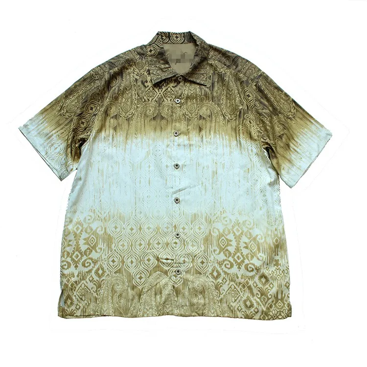 Large Size Hawaii Silk Print Short Sleeve Shirt Men Casual Beach Summer Clothing
Large Size Hawaii Silk Print Short Sleeve Shirt Men Casual Beach Summer Clothing