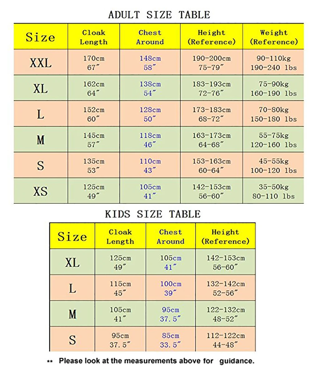 Takerlama Unisex Halloween Jedi Sith Knight Cloak Cosplay Adult Kids Hooded Robe Cape Costume 12 Takerlama Unisex Halloween Jedi Sith Knight Cloak Cosplay Adult Kids Hooded Robe Cape Costume -Zentai shop online