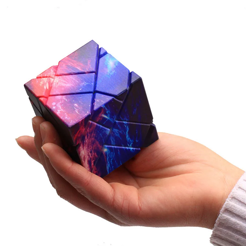 2018 Star Sky Ghost Stickerless Professional Magic Cube Puzzle Cubo Magico Sticker High-quality toys NEO for children adult gift