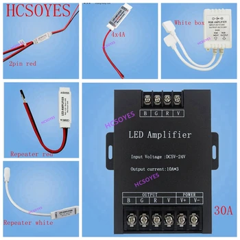 DC 5-24V 30A aluminum shell amplifier LED shell colorful signal repeater Power Repeater Console Controller 3014 3528 5050 Strip
DC 5-24V 30A aluminum shell amplifier LED shell colorful signal repeater Power Repeater Console Controller 3014 3528 5050 Strip
