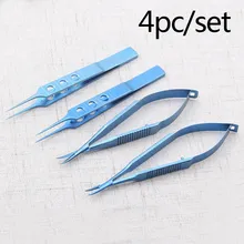 4pcs/set 12.5cm Scissors+Needle Holders +Tweezers Titanium Tlloy Surgical Instruments Ophthalmic Microsurgical Instruments
4pcs/set 12.5cm Scissors+Needle Holders +Tweezers Titanium Tlloy Surgical Instruments Ophthalmic Microsurgical Instruments