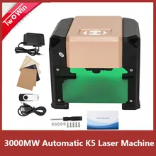 3000mw Laser Gravadora DIY Logotipo da Marca Da Impressora Máquina De Corte A Laser Área de Trabalho 80*80cm 3w Mini Engrav CNC Máquina de Gravação A Laser