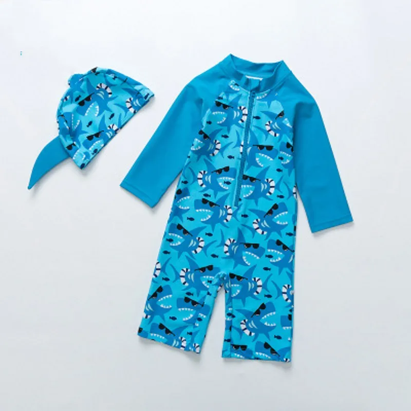 Boy Swimsuit Kids One Piece Children Beachwear Toddler Swimwear Kids Swimwear for Baby Boy Swimwear Cartoon Shark With Cap
Boy Swimsuit Kids One Piece Children Beachwear Toddler Swimwear Kids Swimwear for Baby Boy Swimwear Cartoon Shark With Cap