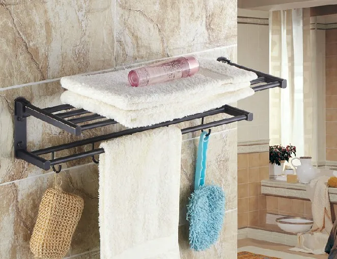 Wall Mounted Black Oil Rubbed Antique Brass Bathroom Large Towel Rail Towel Bar Holder Shelf With Hook Bathroom Accessory mba321
Wall Mounted Black Oil Rubbed Antique Brass Bathroom Large Towel Rail Towel Bar Holder Shelf With Hook Bathroom Accessory mba321