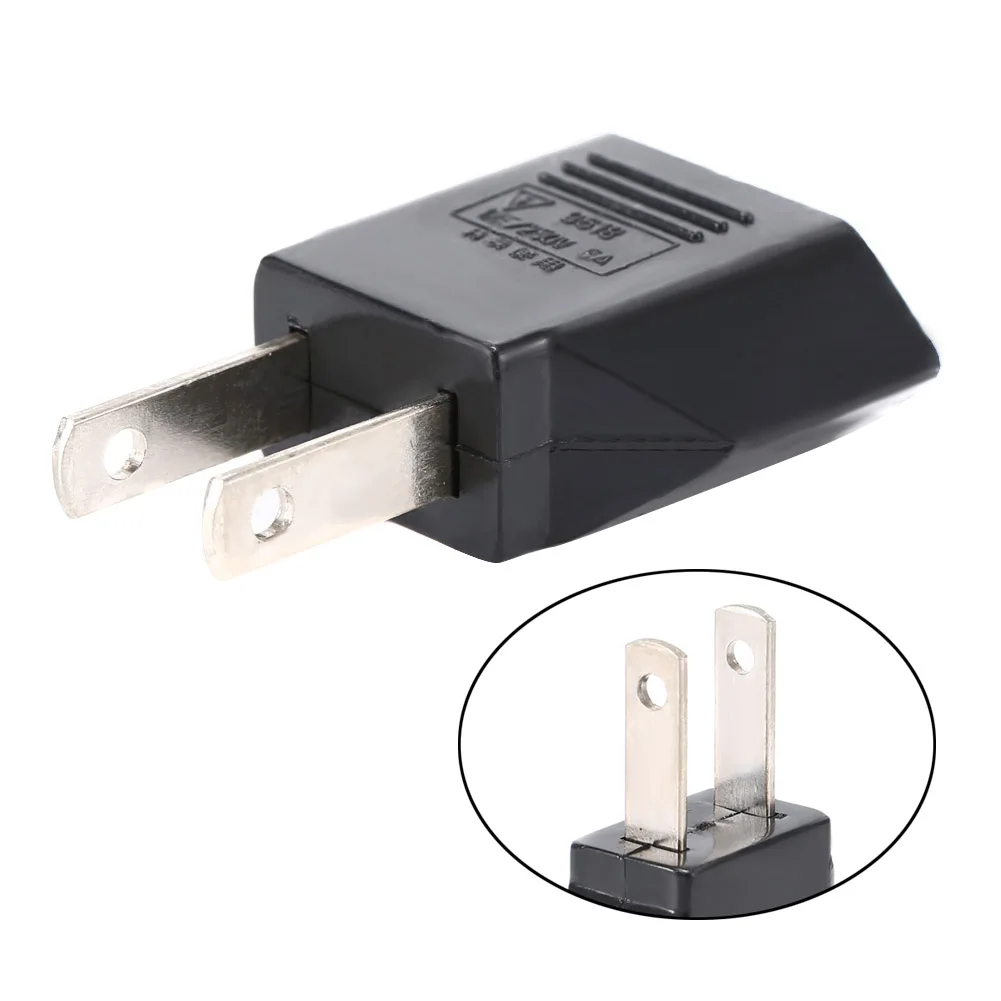 Travel Europe to USA Power Adapter Convert AC Wall EU to US Plug Socket ceshi0915
Travel Europe to USA Power Adapter Convert AC Wall EU to US Plug Socket ceshi0915