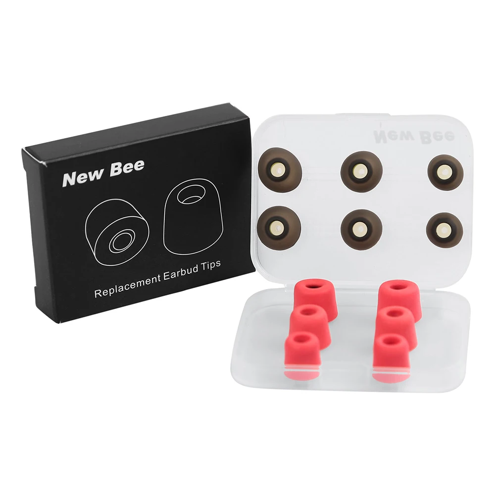 6 Pairs Memory Foam / Silicone Noise Isolating Headphone Tips Ear Pads Earphone Earbuds Accessories for Headset for Headphone
6 Pairs Memory Foam / Silicone Noise Isolating Headphone Tips Ear Pads Earphone Earbuds Accessories for Headset for Headphone