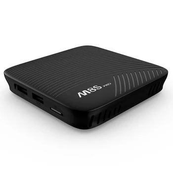 M8S PRO 3GB DDR4 Smart Android 7.1 TV Box Amlogic S912 Octa-core 32GB ROM 2.4G&5G WiFi BT 4.1 H.265 VP9 HDR10 4K Media player
M8S PRO 3GB DDR4 Smart Android 7.1 TV Box Amlogic S912 Octa-core 32GB ROM 2.4G&5G WiFi BT 4.1 H.265 VP9 HDR10 4K Media player