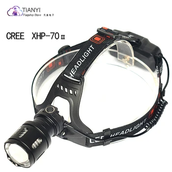 CREE XPH70 LED Headlamp Rechargeable Head Flashlight 3 Modes Zoom Waterproof LED Headlight USB charging powerful Led headlamp
CREE XPH70 LED Headlamp Rechargeable Head Flashlight 3 Modes Zoom Waterproof LED Headlight USB charging powerful Led headlamp