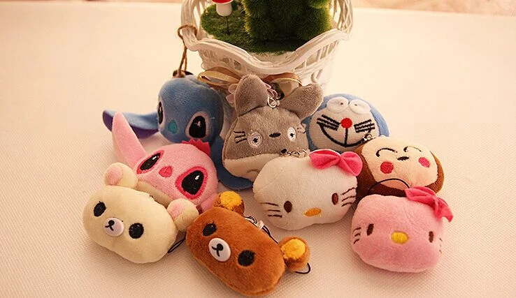 Kawaii Multi- Models Mini 4CM Cartoon Dolls - Little Plush TOY , String TOY Key Chain Stuffed TOY Decor Wedding Bouquet DOLL TOY
Kawaii Multi- Models Mini 4CM Cartoon Dolls - Little Plush TOY , String TOY Key Chain Stuffed TOY Decor Wedding Bouquet DOLL TOY