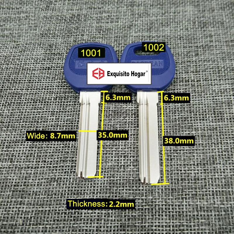Best quality House Home Door Blue Blank Key 35mm 38mm Locksmith Supplies Blank Keys SJAP108
Best quality House Home Door Blue Blank Key 35mm 38mm Locksmith Supplies Blank Keys SJAP108