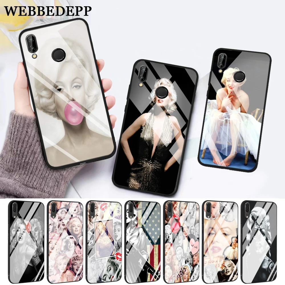 WEBBEDEPP Marilyn Monroe Glass Case for Huawei P10 lite P20 Pro P30 P Smart honor 7A 8X 9 10 Y6 Mate 20
WEBBEDEPP Marilyn Monroe Glass Case for Huawei P10 lite P20 Pro P30 P Smart honor 7A 8X 9 10 Y6 Mate 20