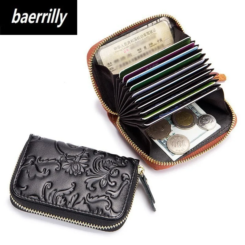2018 New Genuine Leather Women Card Holder Wallets Small Female Pillow Purse Fashion Zipper Credit Card Bag Zipper Card Case
2018 New Genuine Leather Women Card Holder Wallets Small Female Pillow Purse Fashion Zipper Credit Card Bag Zipper Card Case
