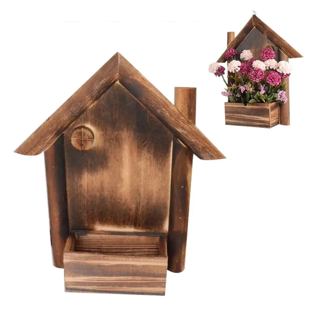 European Style Wood Wall Mount Planter Flower Pot Hanging Artificial Flower Pots Container For Wedding Home Decoration Q164
European Style Wood Wall Mount Planter Flower Pot Hanging Artificial Flower Pots Container For Wedding Home Decoration Q164
