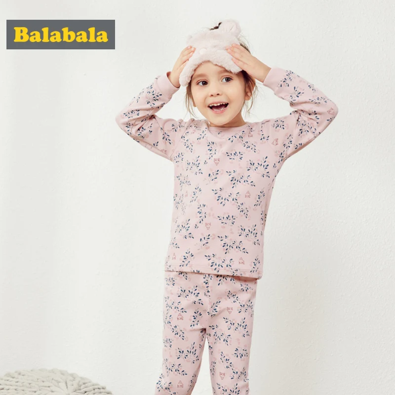 Balabala Toddler Girl 2-Piece Printed Snug Fit Cotton Pjs Long Sleeve Shirt + Pull-on Pants Set Children Kids Girl Pajamas Set
Balabala Toddler Girl 2-Piece Printed Snug Fit Cotton Pjs Long Sleeve Shirt + Pull-on Pants Set Children Kids Girl Pajamas Set