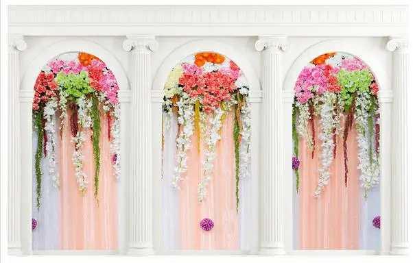 Custom photo wallpaper 3d tv mural wall paper Roman cylindrical European style flower rattan TV background wall paper home decor
Custom photo wallpaper 3d tv mural wall paper Roman cylindrical European style flower rattan TV background wall paper home decor