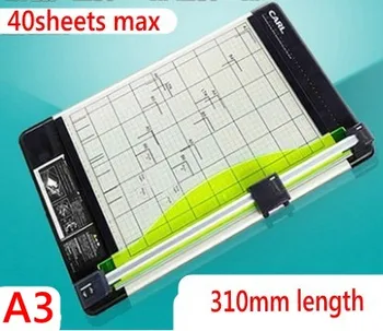 A3 size rotary paper cutting machine cutter 430mm max 40sheets paper with perforating function
A3 size rotary paper cutting machine cutter 430mm max 40sheets paper with perforating function
