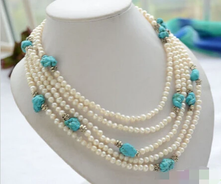 song voge gem nanJ0378 round white freshwater pearl necklace turquoise crude stone neckl
song voge gem nanJ0378 round white freshwater pearl necklace turquoise crude stone neckl