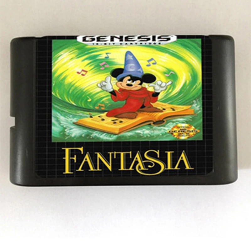 Fantasia Game Cartridge Newest 16 bit Game Card For Sega Mega Drive / Genesis System
Fantasia Game Cartridge Newest 16 bit Game Card For Sega Mega Drive / Genesis System